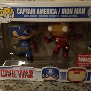 Funko Pop Captain America / Iron Man Civil War